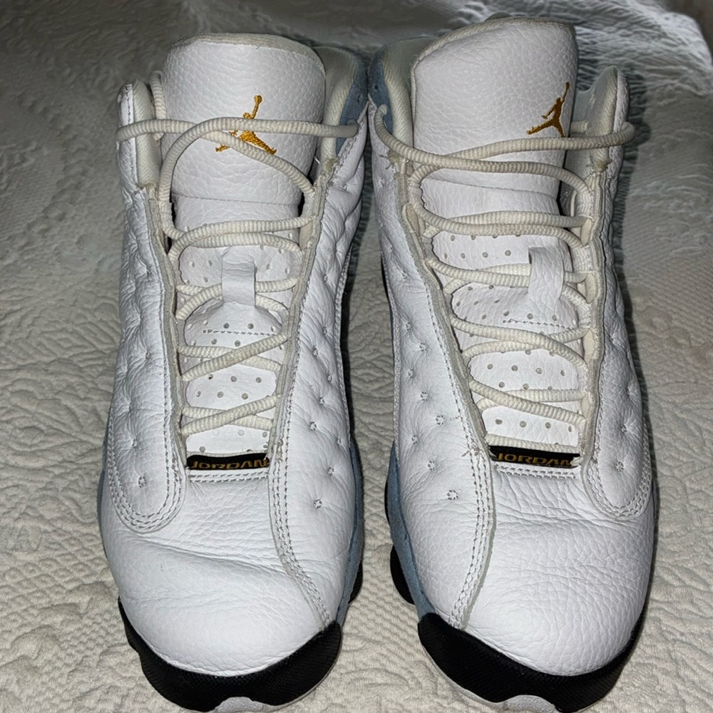 Air Jordan 13 Retro Blue/Grey 6Y - Picture 10 of 16